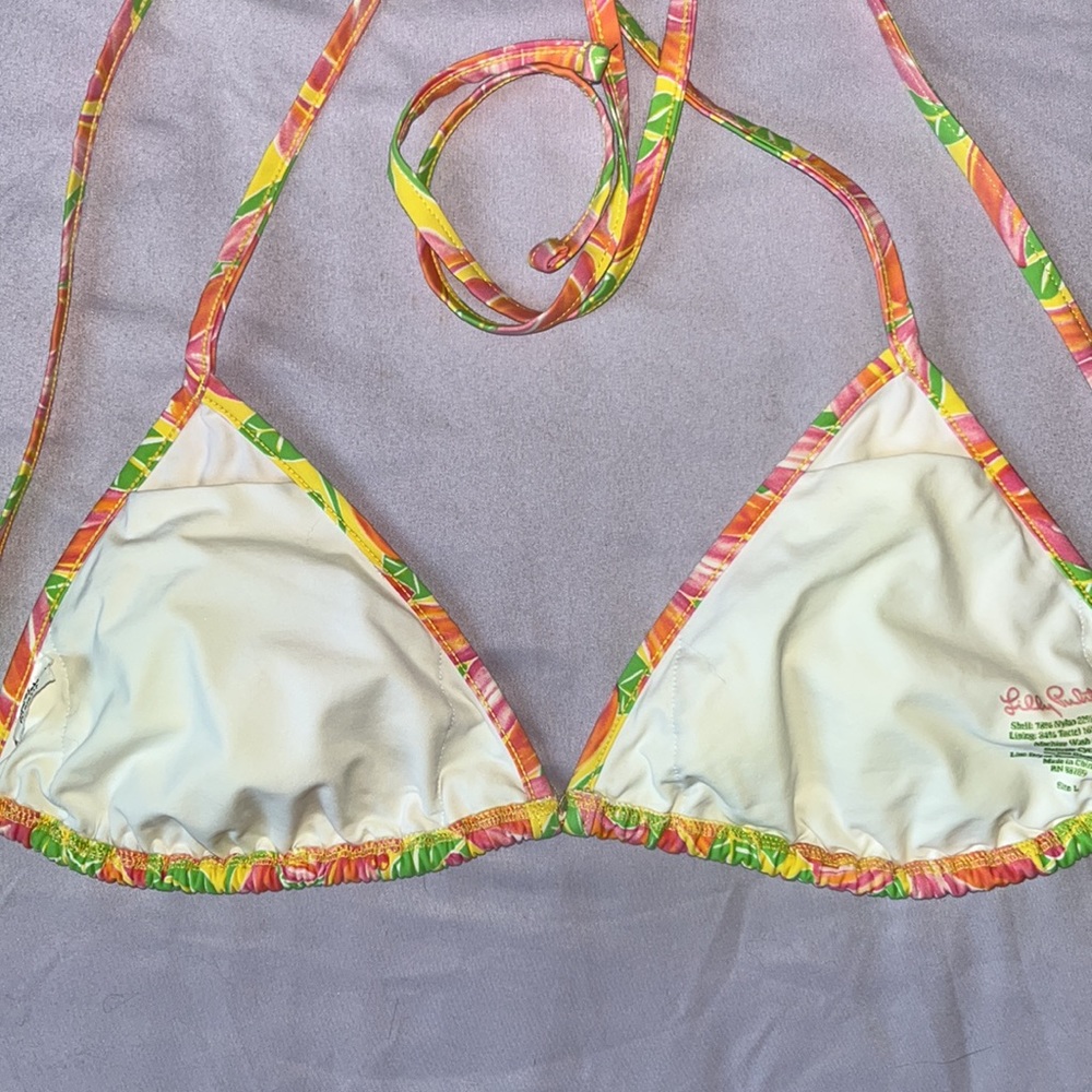 Lilly Pulitzertriangle String Bikini Top - image 8